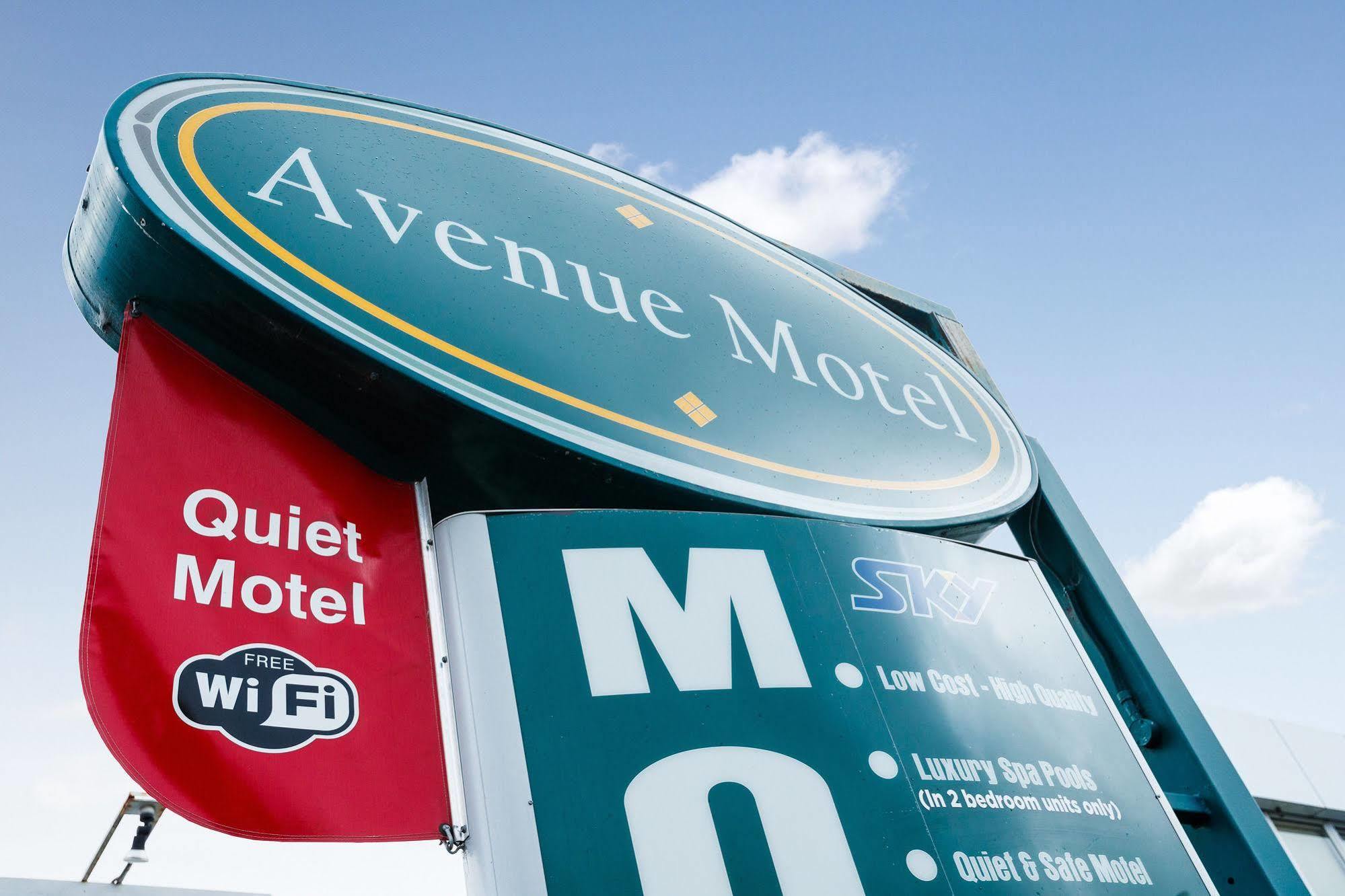 Avenue Motel Palmerston North Exterior foto